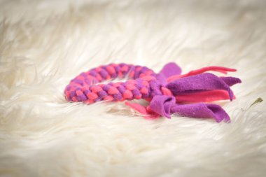 Soft fluffy fleece toys for dog. soft toy from fleece suitable for every dog and cat