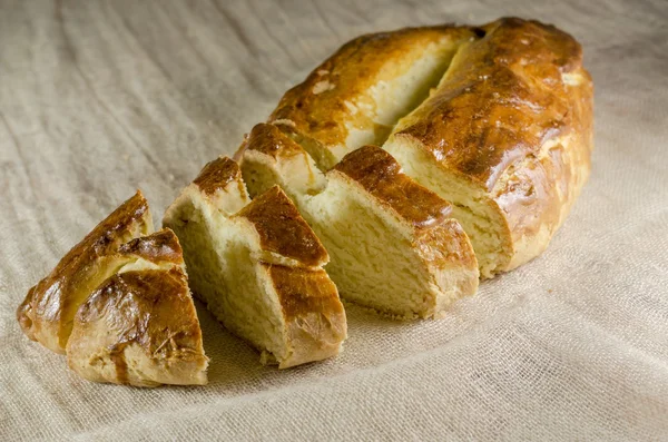 Бриош (французский хлеб) ) — стоковое фото