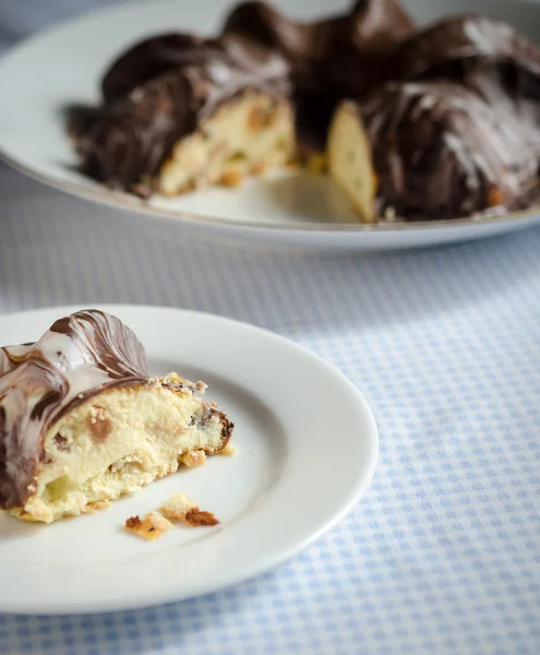 Chocolate cheesecake — Stock Photo, Image