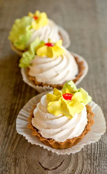 Trois cupcakes — Photo