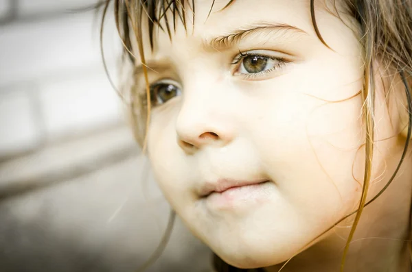Küçük kız portre — Stok fotoğraf