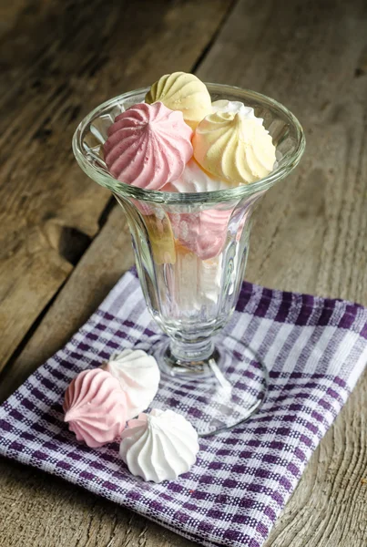 Meringue cookies — Stock Photo, Image