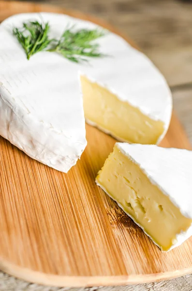 Head of camembert — Stock Photo, Image