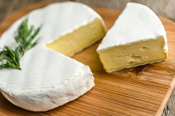 Head of camembert — Stock Photo, Image