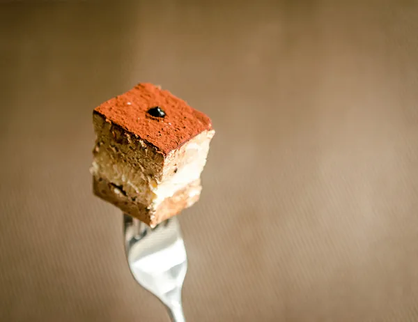 Triple Chocolate Mousse Cake — Stock Photo, Image