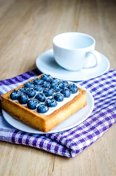 Blueberry cake — Stock Photo, Image