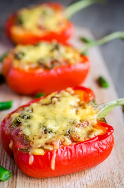 Stuffed pepper with meat — Stock Photo, Image