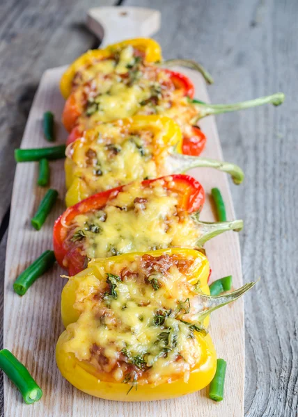 Stuffed pepper with meat — Stock Photo, Image