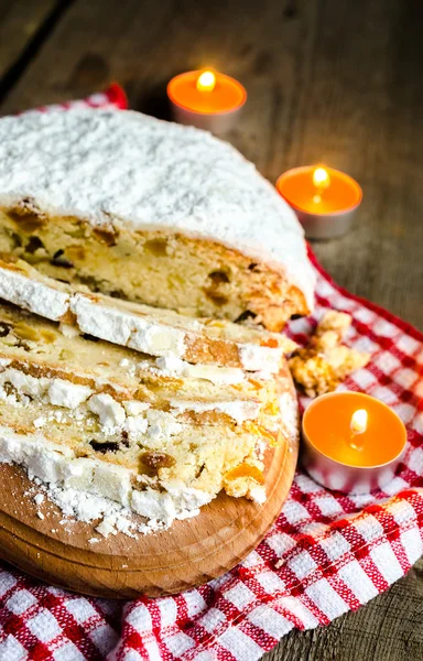 Stollen cake — Stock Photo, Image