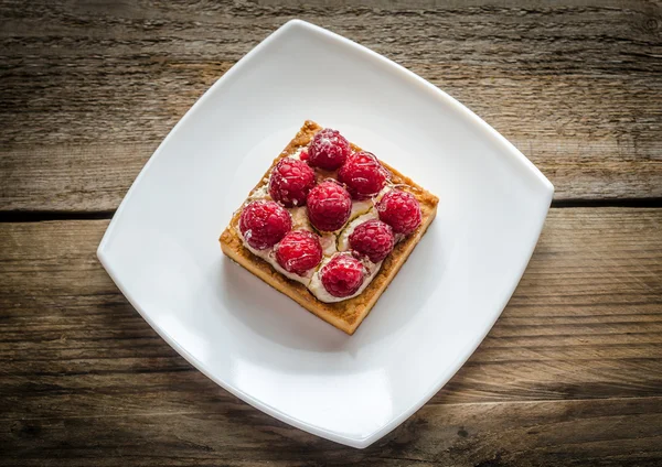 Torta al lampone — Foto Stock