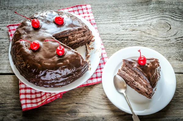 Chocolate cake — Stock Photo, Image