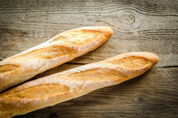 Due baguette — Foto Stock