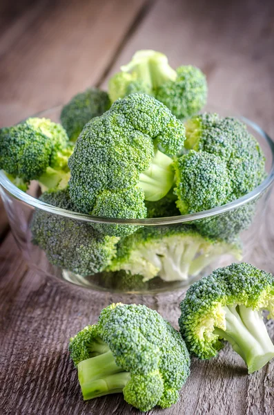 Broccoli florets — Stock Photo, Image