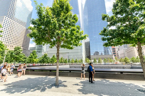 New York - 13 Temmuz: Özgürlük (1 Wtc) Manhattan'da 13 Temmuz 2015 kule. Batı yarımkürede en yüksek binası ve dünyanın üçüncü en yüksek binası bir Dünya Ticaret Merkezi olduğunu.