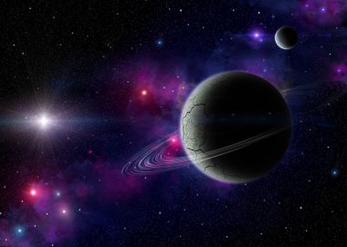 Planetary nebulae and exoplanets clipart