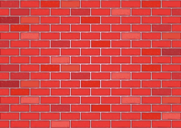 붉은 벽돌 벽 — 스톡 사진