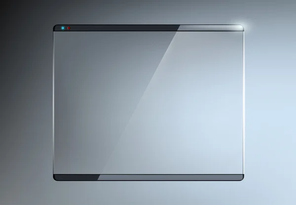 Touch screen trasparente — Foto Stock