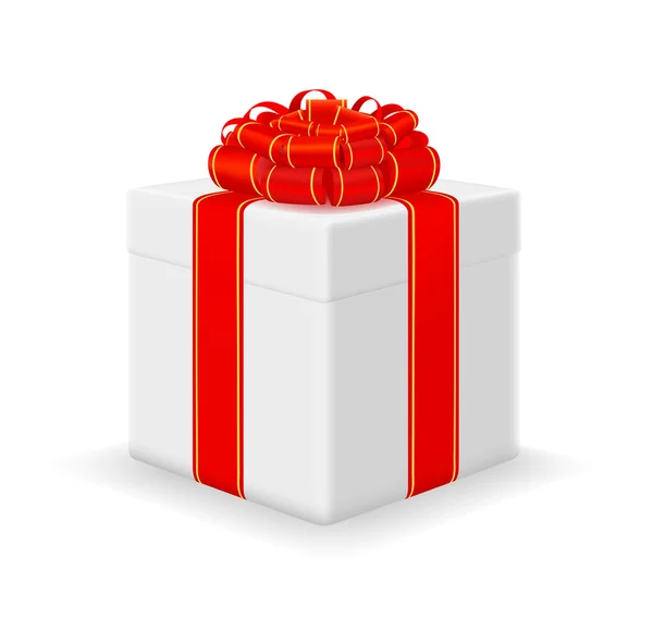 Box with a gift — Stock Photo, Image