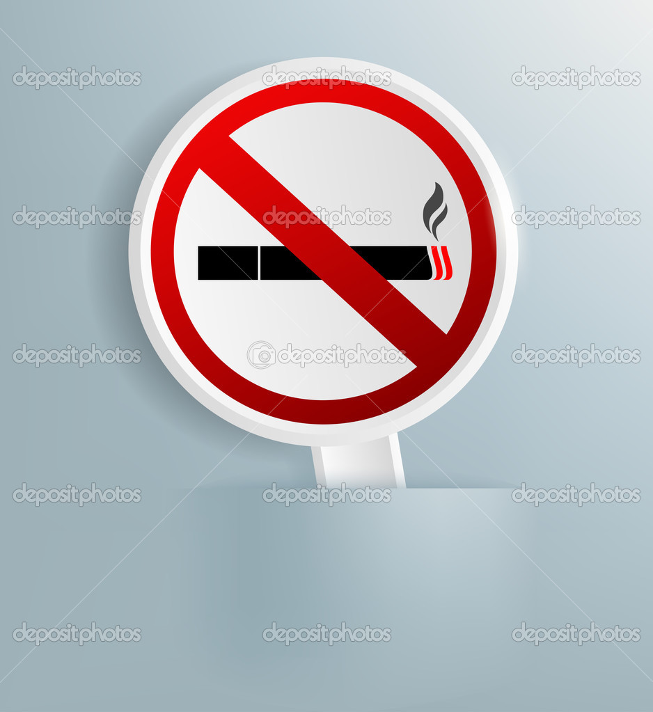 plaque designating smoking ban