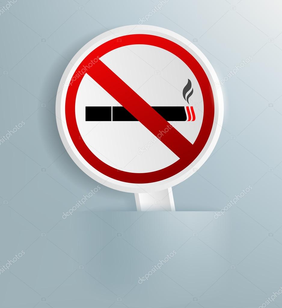 plaque designating smoking ban