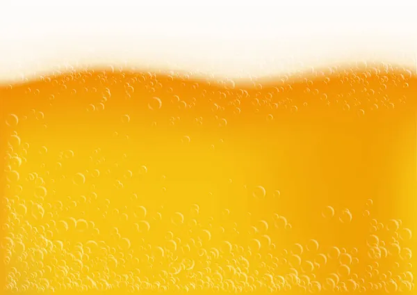 Texture Bière Cidre Avec Bulles Fond Vectoriel — Image vectorielle