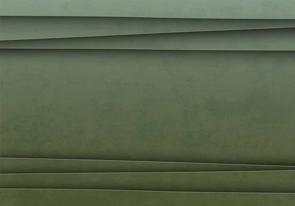 Зеленая Металлическая Пластина Копировальным Пространством Искушает Стальной Фон Геометрическим Узором — стоковый вектор