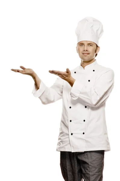 Chef-kok serie — Stockfoto