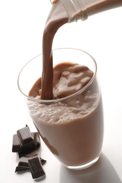 Chocolademelk — Stockfoto