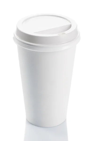 Disposable coffee cup — Stock Photo, Image