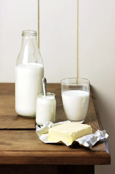 Milk products — Stock Photo, Image