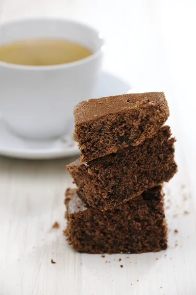 Pastel de café y chocolate —  Fotos de Stock