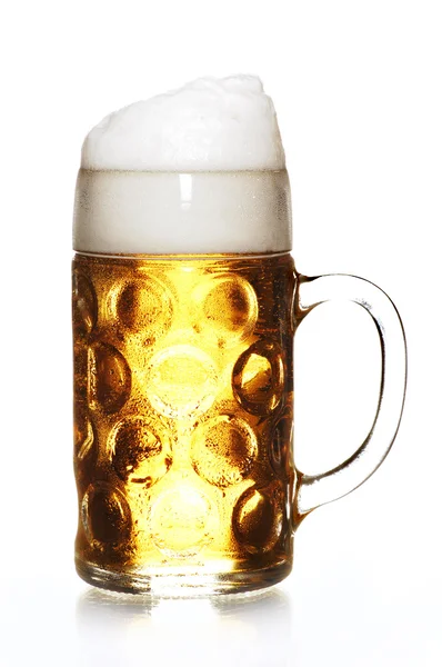 La cerveza alemana - Masskrug —  Fotos de Stock
