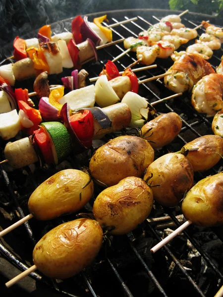 Grillning — Stockfoto