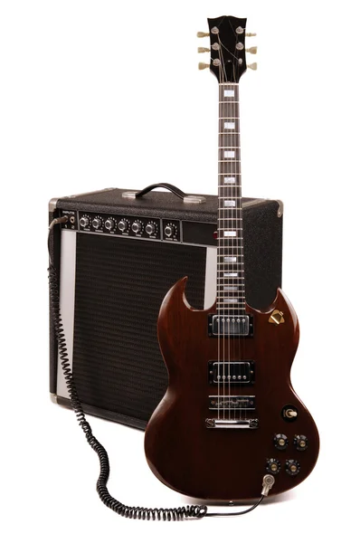 Guitarra elétrica — Fotografia de Stock