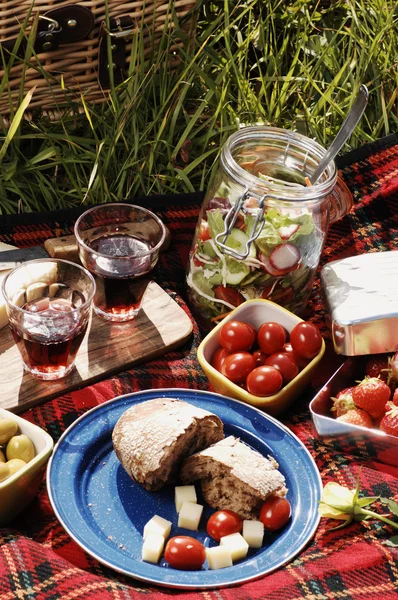 Picnic serie — Stock Photo, Image