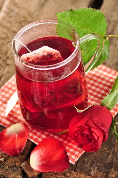 Rose tea — Stock Photo, Image