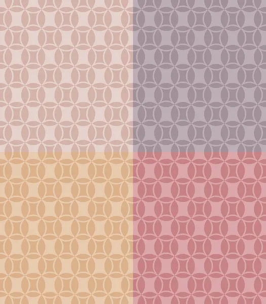 Conjunto de patrones geométricos sin costura —  Fotos de Stock