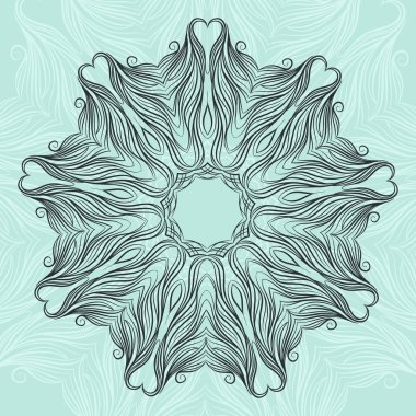 yuvarlak şark süsleme