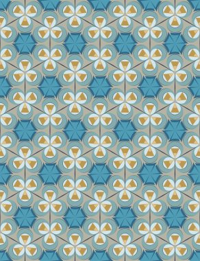 soyut geometrik desen