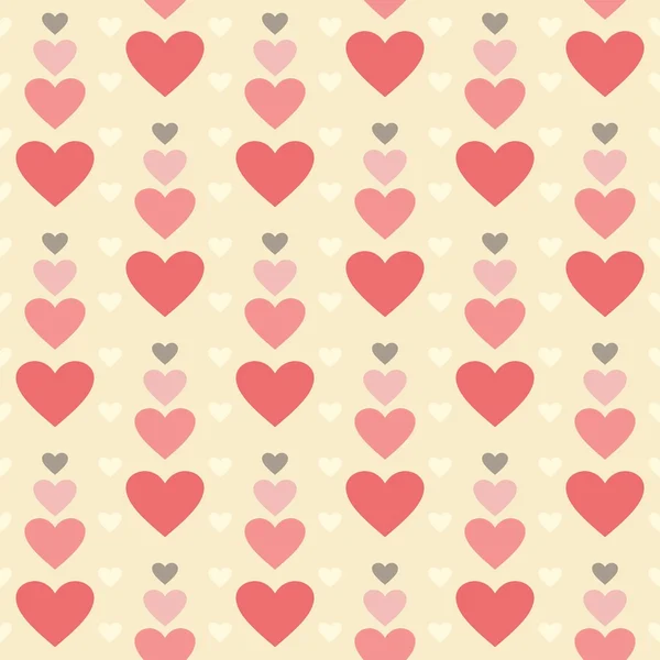 Seamless hearts pattern — Stock Photo, Image