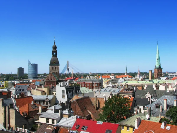 Riga roofs — Stock Photo, Image