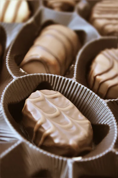 Bomboane de ciocolată — Fotografie, imagine de stoc