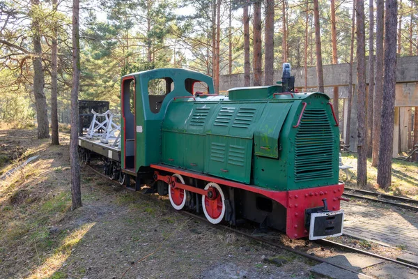 Hel Poland March 2022 Old Locomotive Military Open Air Museum — 스톡 사진