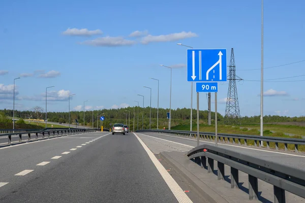 Koscierzyna Pologne Mai 2022 Expressway Route Périphérique Ville Koscierzyna Pologne — Photo