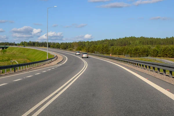 Koscierzyna Polen Mai 2022 Schnellstraße Die Periphere Route Der Stadt — Stockfoto