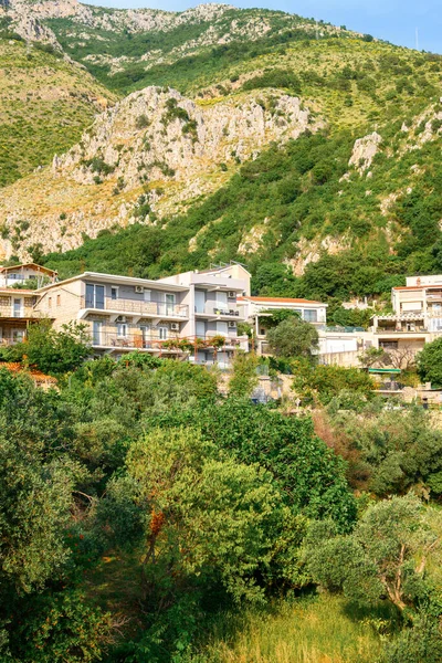 位于风景如画的Rijeka Rezevici村的山坡度假公寓 — 图库照片