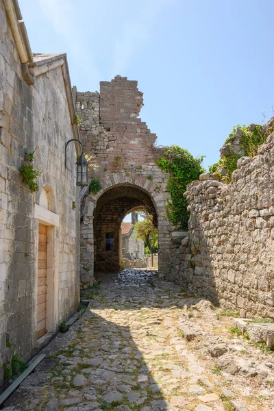 Stari Bar Montenegro Junho 2022 Restos Fortaleza Histórica Cidade Stari — Fotografia de Stock