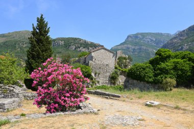  Stari Bar town near new city of Bar. Montenegro, Europe