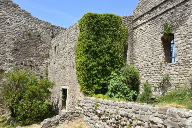 Remains of historical fortress in Stari Bar town near new city of Bar. Montenegro, Europe