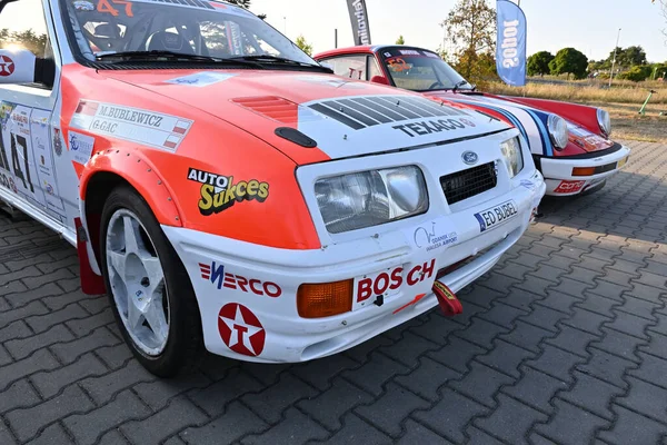 Gdansk Poland August 2022 Ford Sierra Race Car Street — Stock fotografie